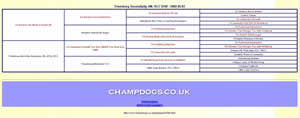 Triemburg Serendipity Pedigree link